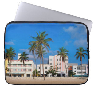 Art Deco District of South Beach Miami Laptop Sleeve