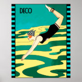 Art Déco Diver (Revue Sociale) (Devant)