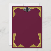 Art Deco Doll Kaart (Achterkant)