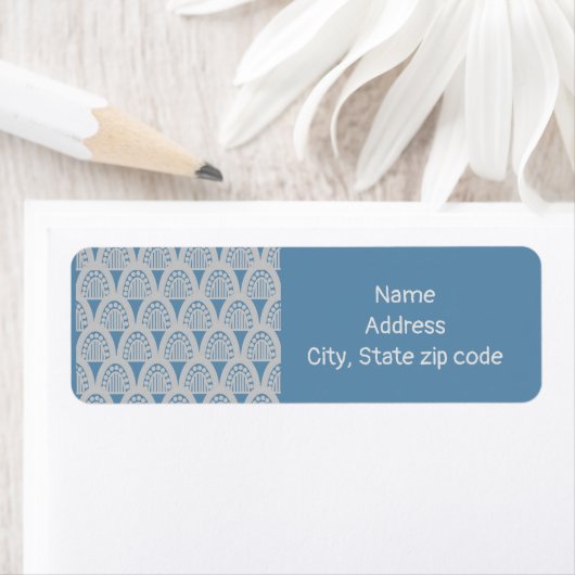 Art Deco Domes Etiket (Insitu)