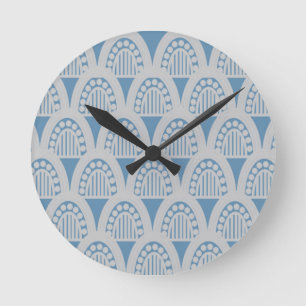 Art Deco Domes Ronde Klok