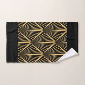 Art Déco Dos Et Or (Serviette à main)