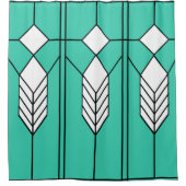 Art Deco Douchegordijn (Voorkant)