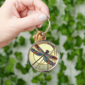 Art Deco Dragonfly Sleutelhanger (Hand)