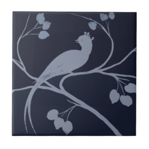 Art Deco Duif Tegeltje