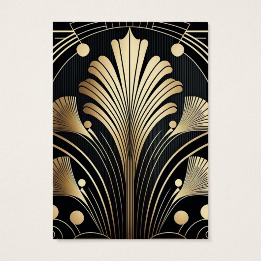 Art Deco Earring Display Card (Dos)