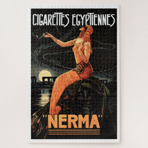  Art Deco Egyptische Advertentie Legpuzzel