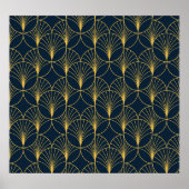 Art Déco Elégance : Motifs Ventilateurs (Devant)