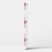 Art deco, elegant behang. Case-Mate iPhone case (Achterkant / Links)