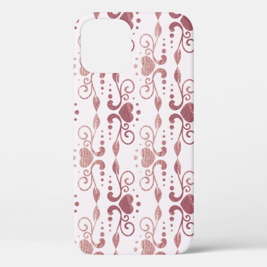 Art deco, elegant behang. Case-Mate iPhone case (Achterkant)