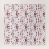 Art deco, elegant behang. legpuzzel (Horizontaal)