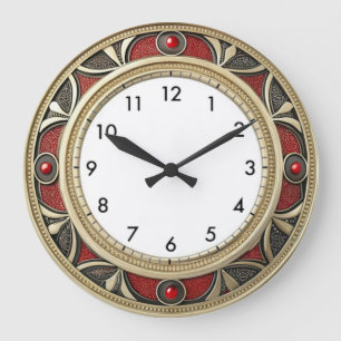 Art Deco Elegante Muur Grote Klok