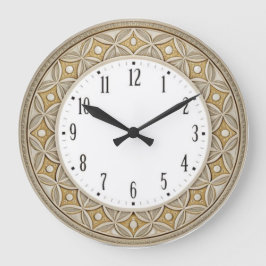 Art Deco Elegante Rond Grote Klok