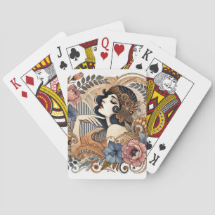 Art Deco Elegantie Pokerkaarten
