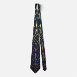Art Deco Elegantie Stropdas