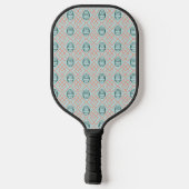 Art Deco Elements Pickleball Paddle (Achterkant)