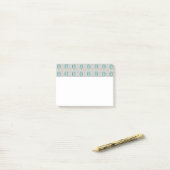 Art Deco Elements Post-it® Notes (Op bureau)