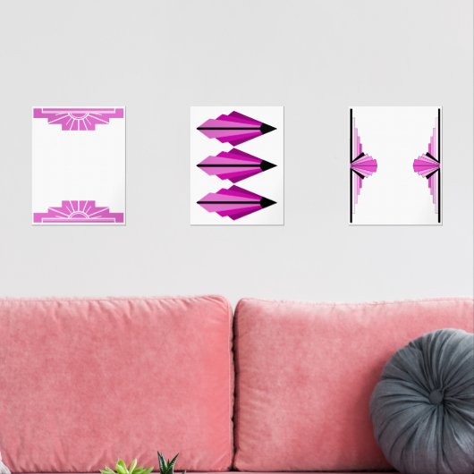 Art déco en rose (Salon)