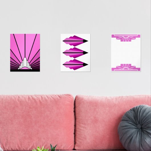 Art déco en rose (Salon)