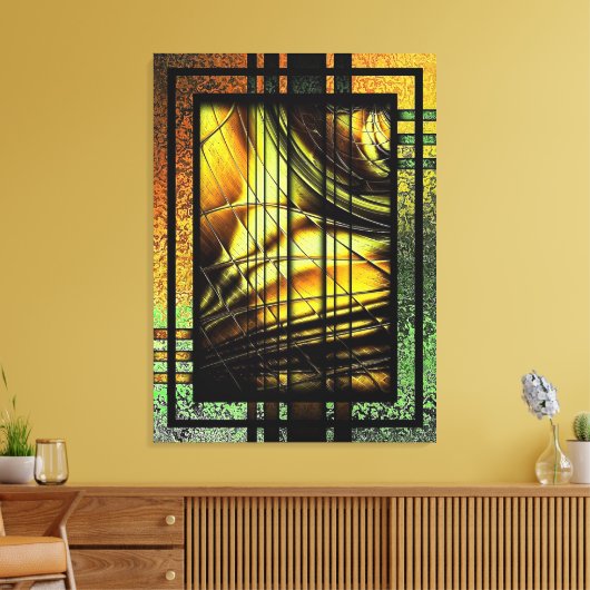 Art Déco En Vert Et Or (Insitu(Salon))