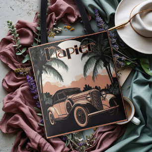 Art Deco Era Vintage Auto Napier Draagtas