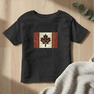 Art Deco Erfgoedvlag Canada 1920s Kinder Shirts