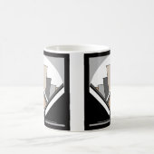 Art Deco-expressie Koffiemok (Center)
