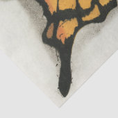 Art Deco Fairy Vlinder Vrouw Decoupage Tissuepapier (Detail)