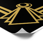 Art Déco Faites votre propre affiche/impression ma (Coin)