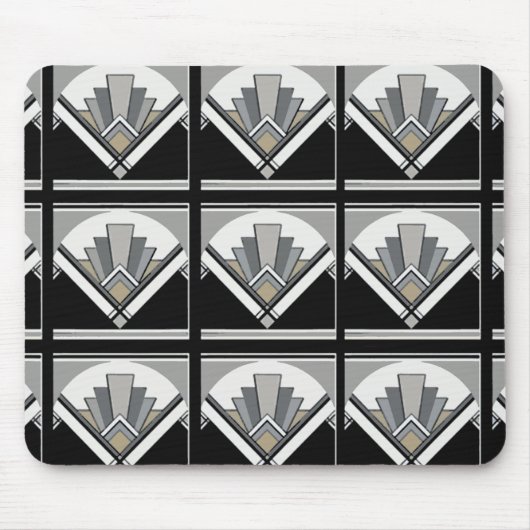 Art Deco Fan-Muismat Muismat (Voorkant)