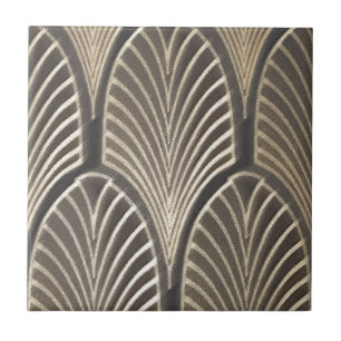 Art Deco Fan Tegeltje