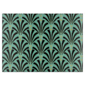 Art Deco Fans Custom Snijplank (Voorkant)