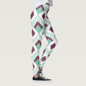 Art Deco Fans Leggings (Rechts)