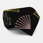 Art Deco Fans Stropdas (Opgerold)