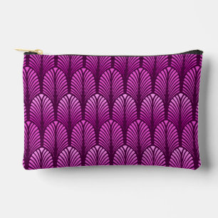 Art Deco Feather Pattern, Amethyst Paars Etui