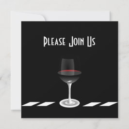 Art Deco-feestuitnodiging. Kom bij ons Art Deco s Kaart