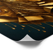 Art déco fille or (Coin)