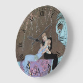  Art Deco Fireworks Le Feu, George Barbier Grote Klok (Hoek)