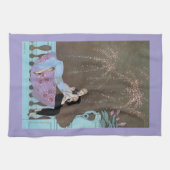  Art Deco Fireworks Le Feu, George Barbier Theedoek (Horizontaal)