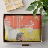 Art Deco Flapper Dansende Bar Scene 1920's Gatsby Tissuepapier (Geschenk)