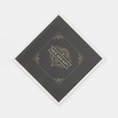 Art Deco Flapper Speakeasy Party (1920) Servet (Hoek)