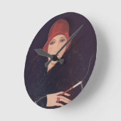 Art Deco Flapper Wall klok (Hoek)