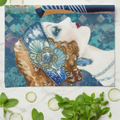 Art Deco Flappers Theedoek (Gevouwen)