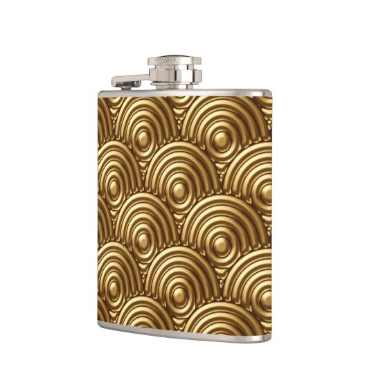 Art Deco Flask Heupfles (Links)