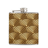 Art Deco Flask Heupfles (Voorkant)