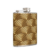 Art Deco Flask Heupfles (Rechts)