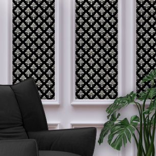 Art Deco Fleur-de-lis - Moeder van de Parel Behang
