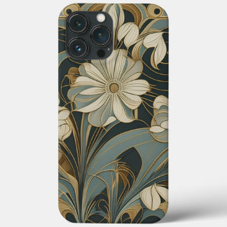 Art Déco Floral Design iPhone / coque ipad