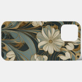 Art Déco Floral Design iPhone / coque ipad (Verso (horizontal))