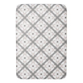 Art Deco Floral Pattern Badmat (Voorkant Verticaal)